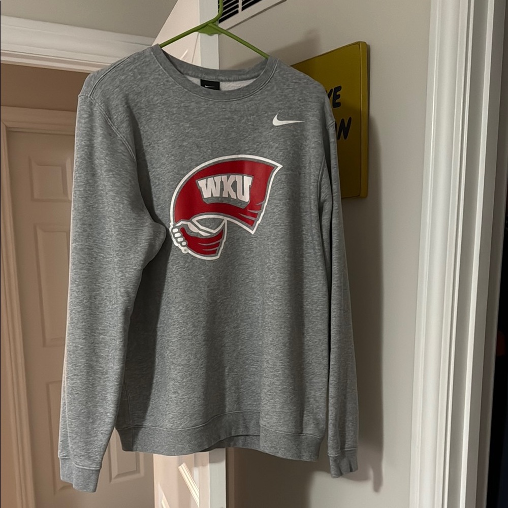 Nike Gray WKU Men's Sweater